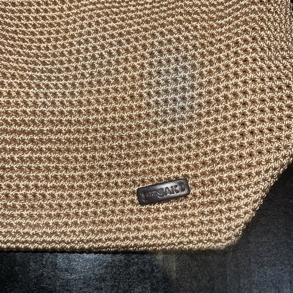 The Sak Woven Handbag in Tan and Brown - Picture 2 of 11